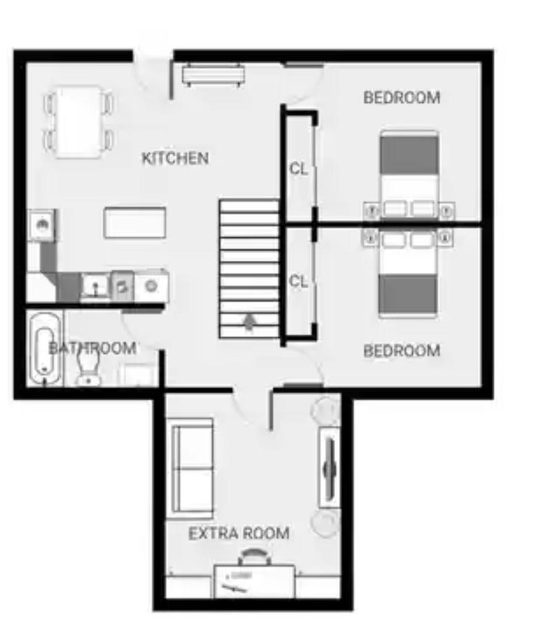 Tacoma 2 Bedrooms 1 Baths Sleep 5 With Compact Kitchen Eksteriør billede